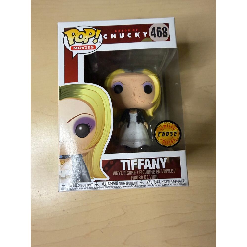 Funko Pop! Movies Bride of Chucky Tiffany #468 Limited Edition Chase